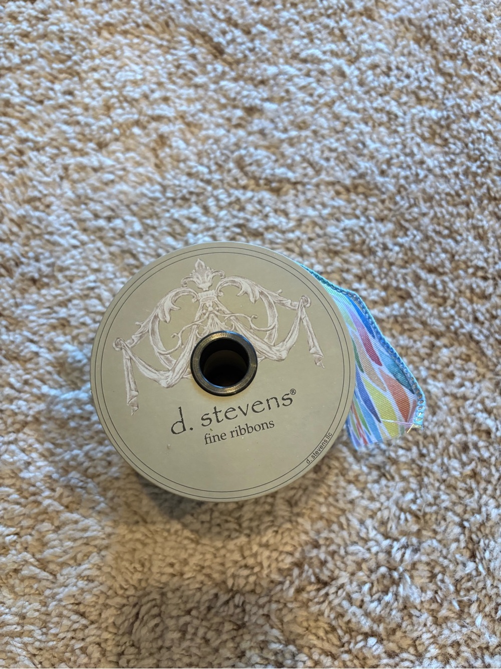 Multicolor Wired Ribbon - Picture 2 of 4
